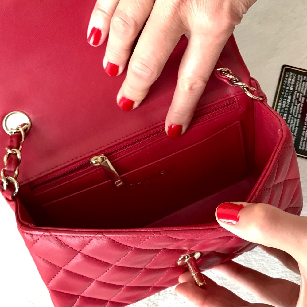 SOLD Chanel Lambskin Rectangular Mini Flap Bag - Picture 5 of 8